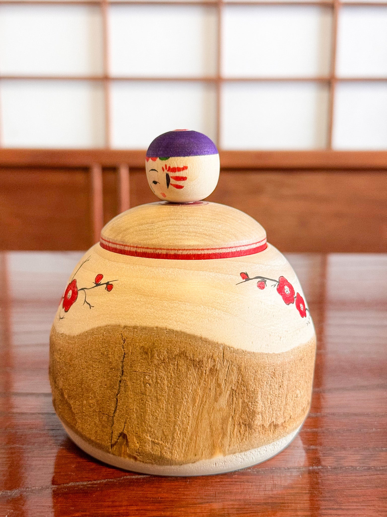 Kokeshi boite fermee profil