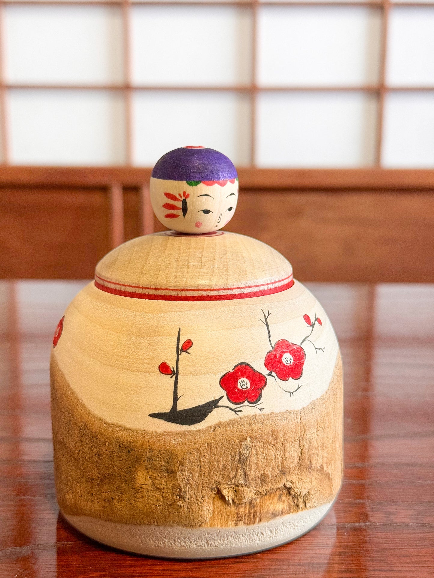 Kokeshi boite fermee profil