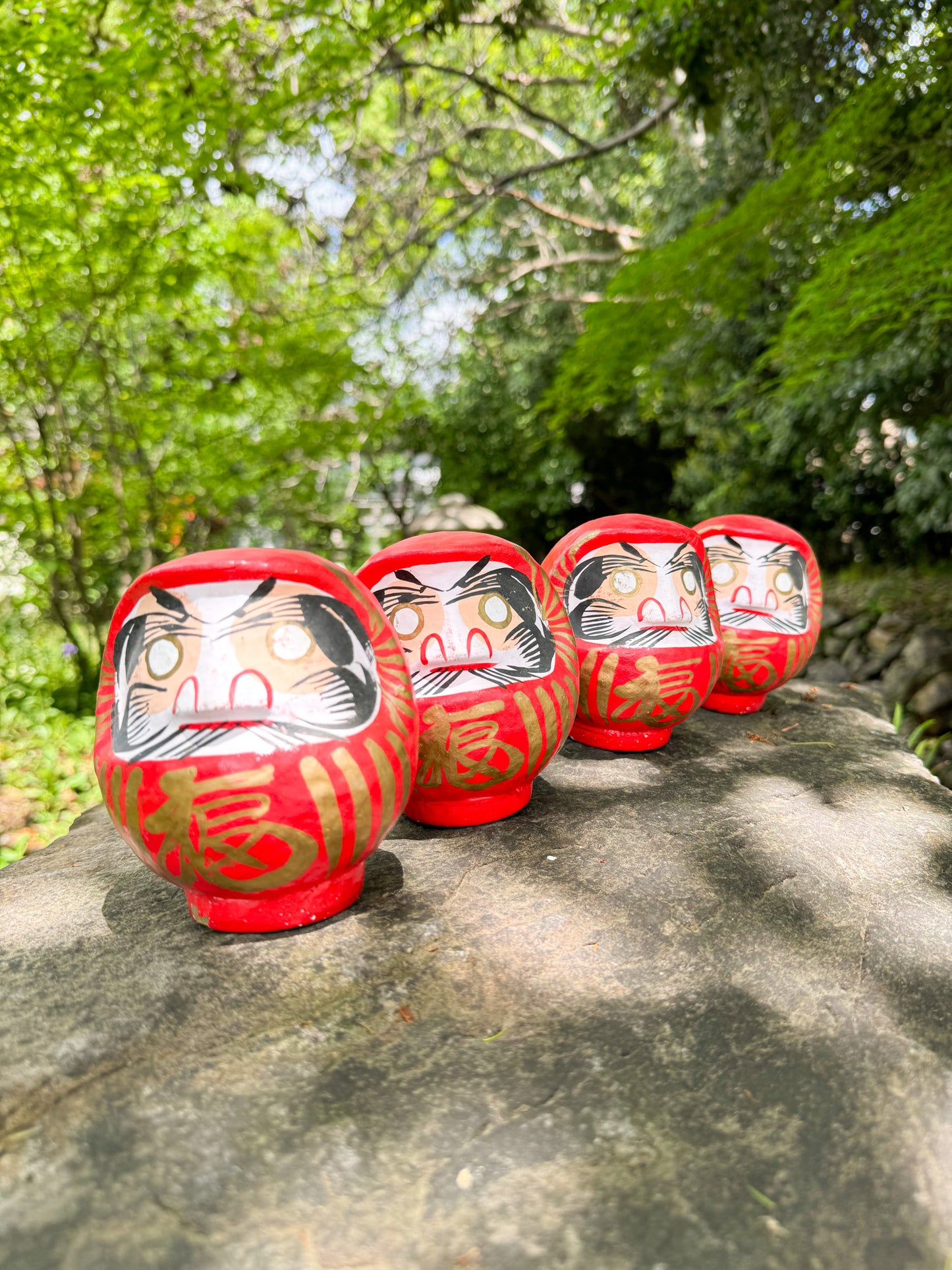 Daruma papier mache kyoto