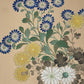 Estampe Japonaise | Chrysanthèmes et asters bleus