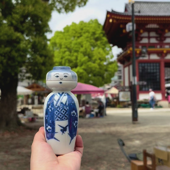 video ouverture bouteille a sake japonais