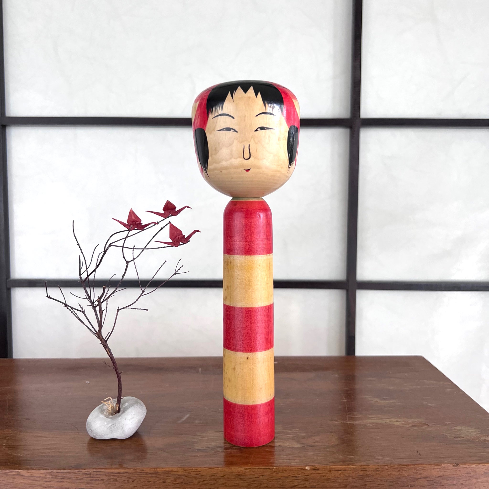 Kokeshi traditionnelle de Kihei Watanabe